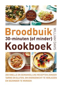 Broodbuik 30-minuten (of minder) kookboek voorzijde