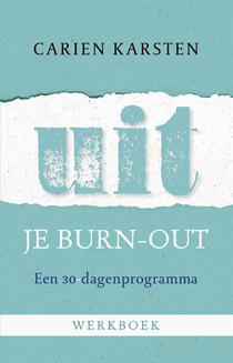 Uit je burnout - werkboek voorzijde