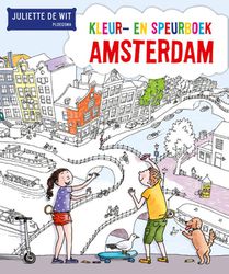 Kleur- en speurboek Amsterdam voorzijde