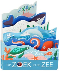 Op zoek in de zee voorzijde