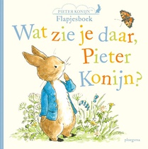 Wat zie je daar, Pieter Konijn? voorzijde