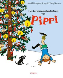 Het kerstboomplunderfeest van Pippi voorzijde