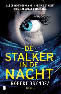 De stalker in de nacht voorzijde