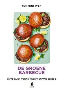 De groene barbecue voorzijde