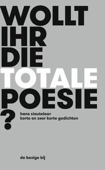 Wollt ihr die totale Poesie? voorzijde