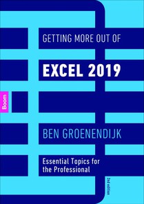 Getting More Out of Excel 2019 voorzijde