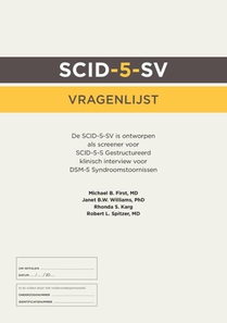 SCID-5-S: Vragenlijst (50 ex.)