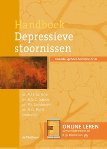 Handboek Depressieve stoornissen voorzijde