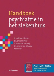 Handboek psychiatrie in het ziekenhuis voorzijde