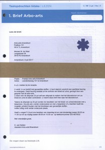 Taalopdrachten Intake Voorschatter - Werk