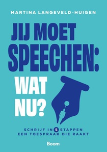 Jij moet speechen: wat nu? voorzijde