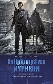 De Openbaringen van Riyria 3 - De Opkomst van Nyphron (POD) voorzijde