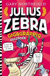 Het gigagrappige quizboek van Julius Zebra voorzijde