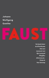 Faust, een tragedie voorzijde