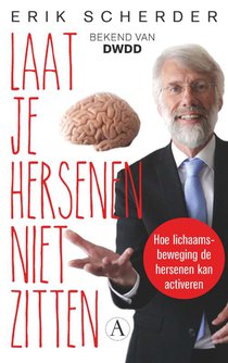 Laat je hersenen niet zitten voorzijde