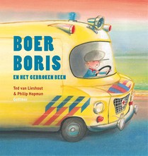 Boer Boris en het gebroken been voorzijde