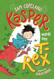 Kasper wordt een T. rex voorzijde