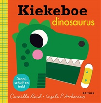 Kiekeboe dinosaurus voorzijde