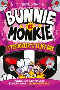 Bunnie vs Monkie en de terugkeer van de Lijpe Das voorzijde