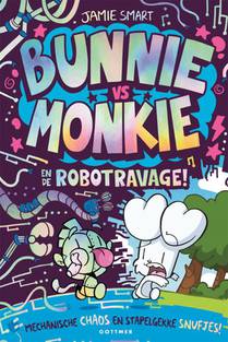 Bunnie vs Monkie en de robotravage voorzijde