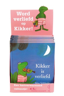 Kikker is verliefd display 10 ex