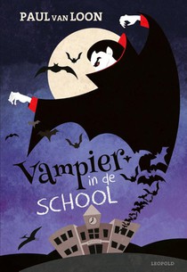 Vampier in de school voorzijde