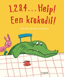 1, 2, 3, 4... Help, een krokodil! voorzijde