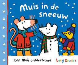 Muis in de sneeuw