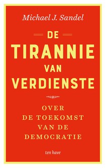 De tirannie van verdienste voorzijde