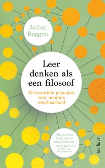 Leer denken als een filosoof voorzijde