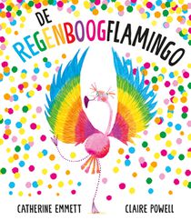 De regenboogflamingo