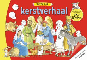 Teken het kerstverhaal voorzijde