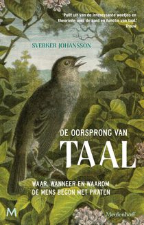 De oorsprong van taal voorzijde