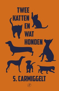 Twee katten en wat honden voorzijde