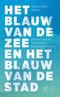 Het blauw van de zee en het blauw van de stad voorzijde