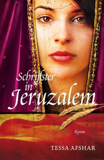 Schrijfster in Jeruzalem voorzijde