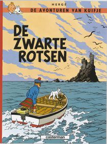 De zwarte rotsen voorzijde