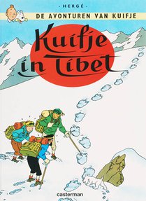 Kuifje in Tibet voorzijde