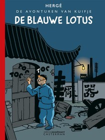 De Blauwe Lotus (originele versie met nieuwe inkleuring)