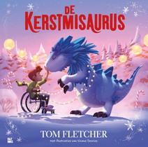 De Kerstmisaurus - Prentenboek voorzijde