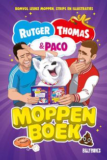 Het Moppenboek van Rutger, Thomas en Paco voorzijde