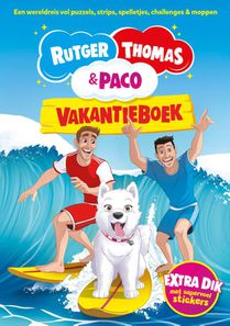 Het Vakantieboek van Rutger, Thomas & Paco voorzijde