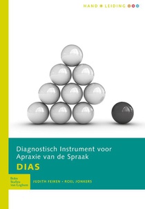 Diagnostisch Instrument voor Apraxie van de Spraak (DIAS) - handleiding voorzijde