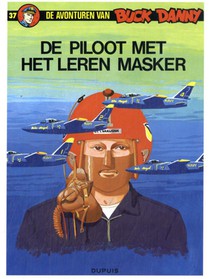 De piloot met het leren masker