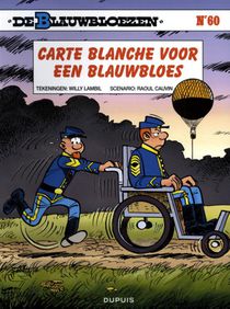 Carte blanche voor een blauwbloes voorzijde