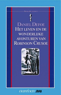 Het leven en de wonderlijke avonturen van Robinson Crusoe voorzijde