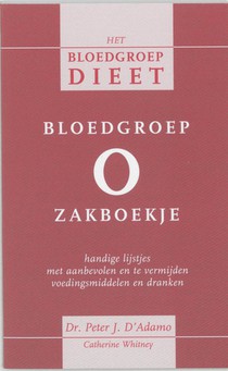 Bloedgroep O zakboekje voorzijde