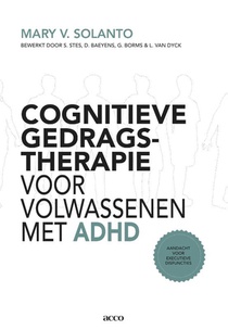 Cognitieve gedragstherapie voor volwassenen met ADHD voorzijde