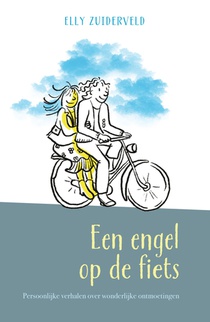 Een engel op de fiets voorzijde