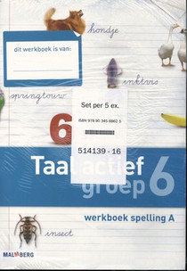 Werkboek Spelling A